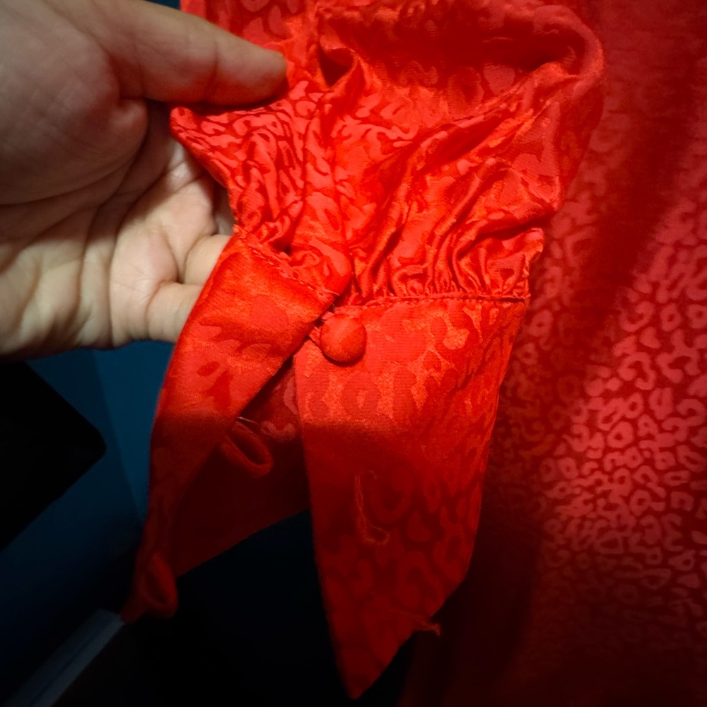 Ronny Kobo Collection Vibrant Red Dress - Picture 7 of 7